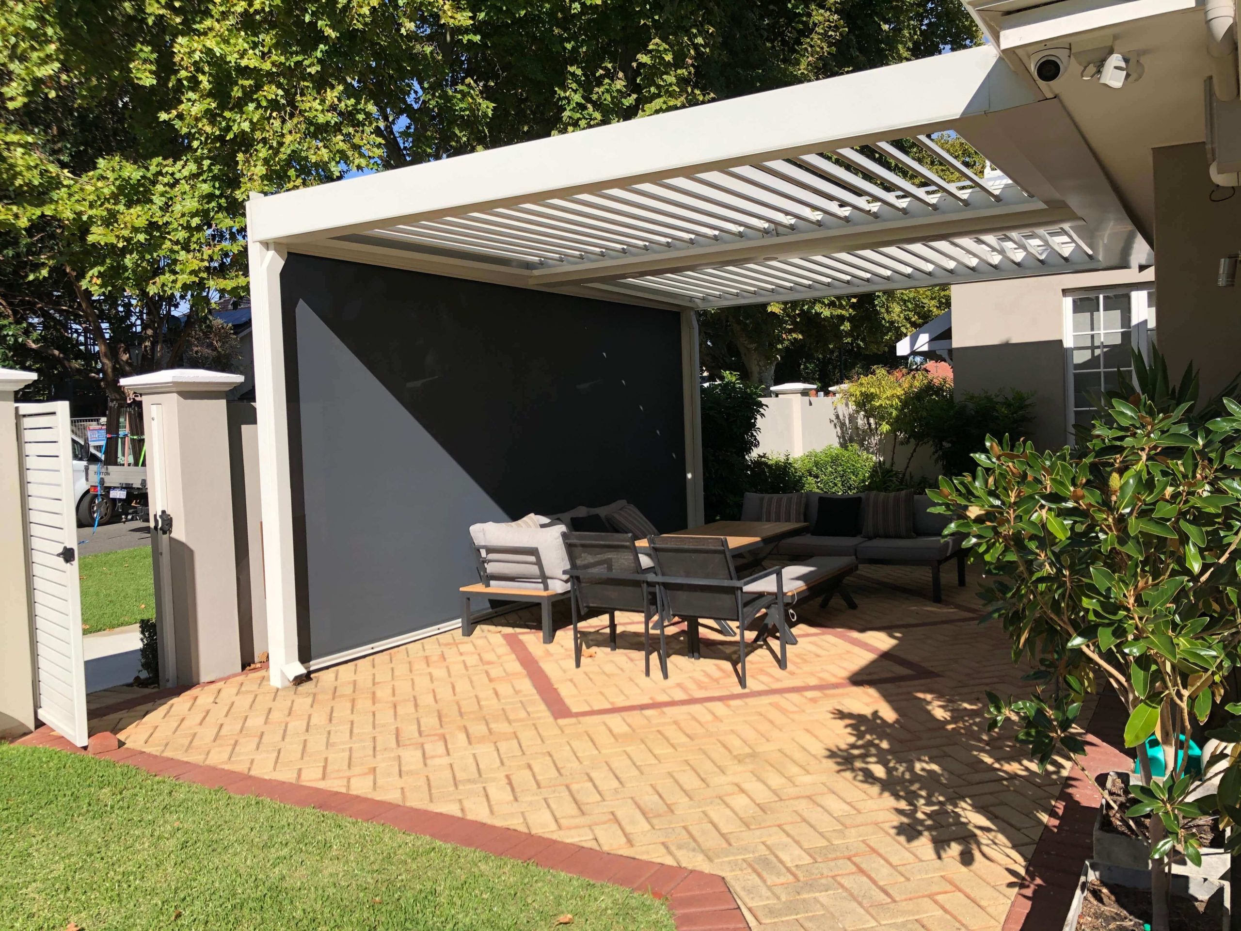 louvered roof cost Australia