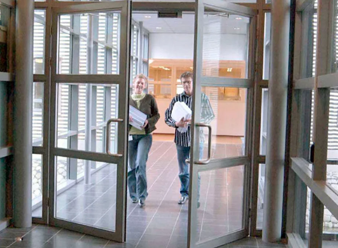 automatic swing doors