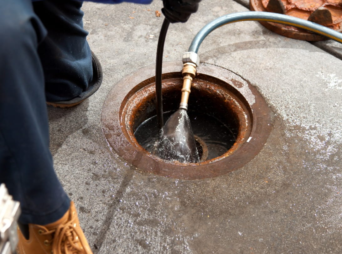 blocked drain in Beacon Hill