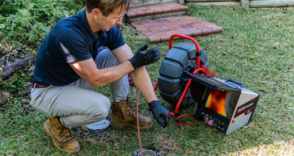 CCTV drain inspection in Brisbane